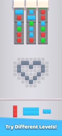 Brick Sort Stack iPhone screenshot