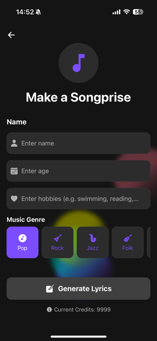 Songprise Screenshot 2 of 4