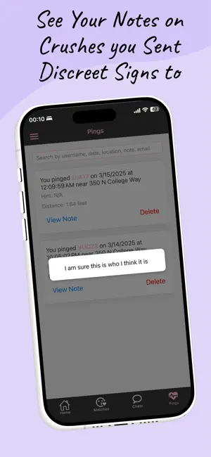 Ping Your Crush screenshot 4