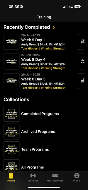 Winning Strength Blueprint screenshot 3