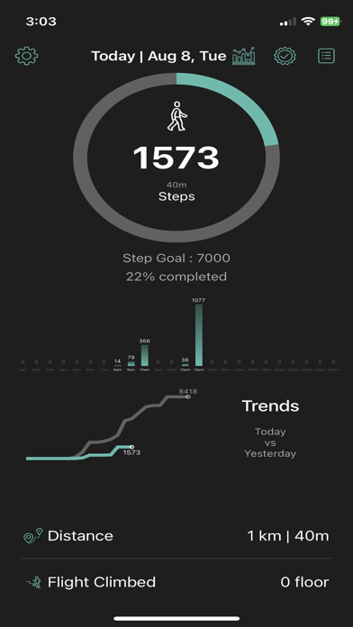 Steps - Walking & Running Screenshot