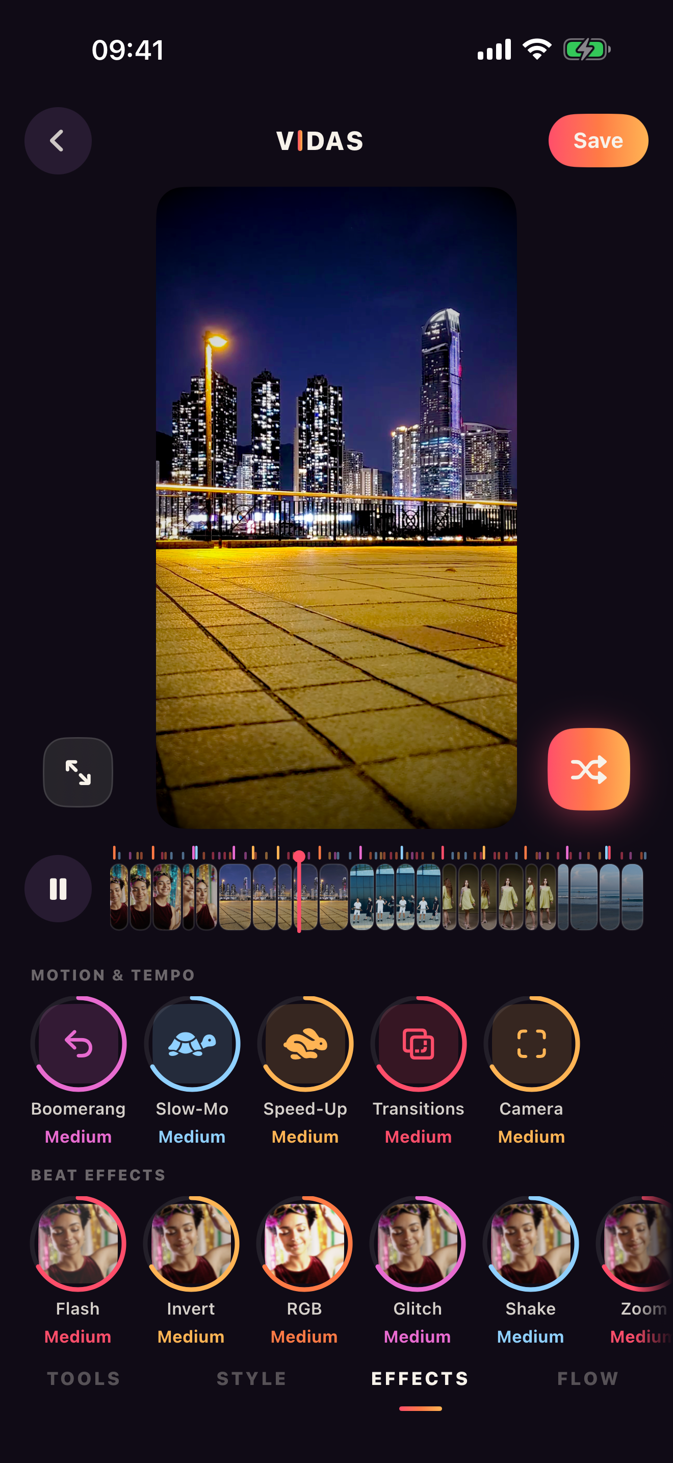 vidas: Beat Video Editor screenshot 7