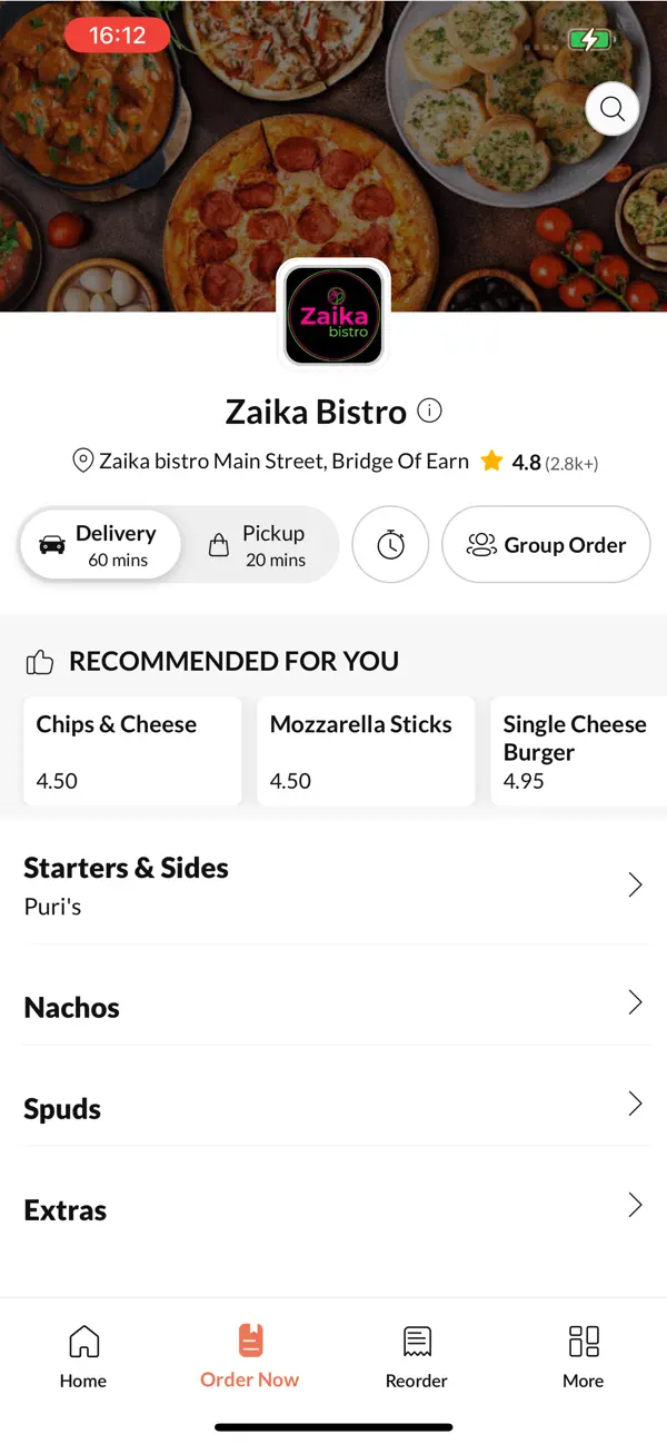 Screenshot #2 pour Zaika Bistro