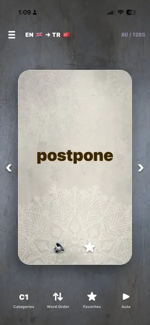 Word Crown: Flashcards screenshot 2