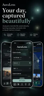 AuraLens Lifelogging screenshot 1