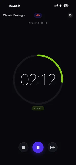 Ring Timer: Combat Sports screenshot 1
