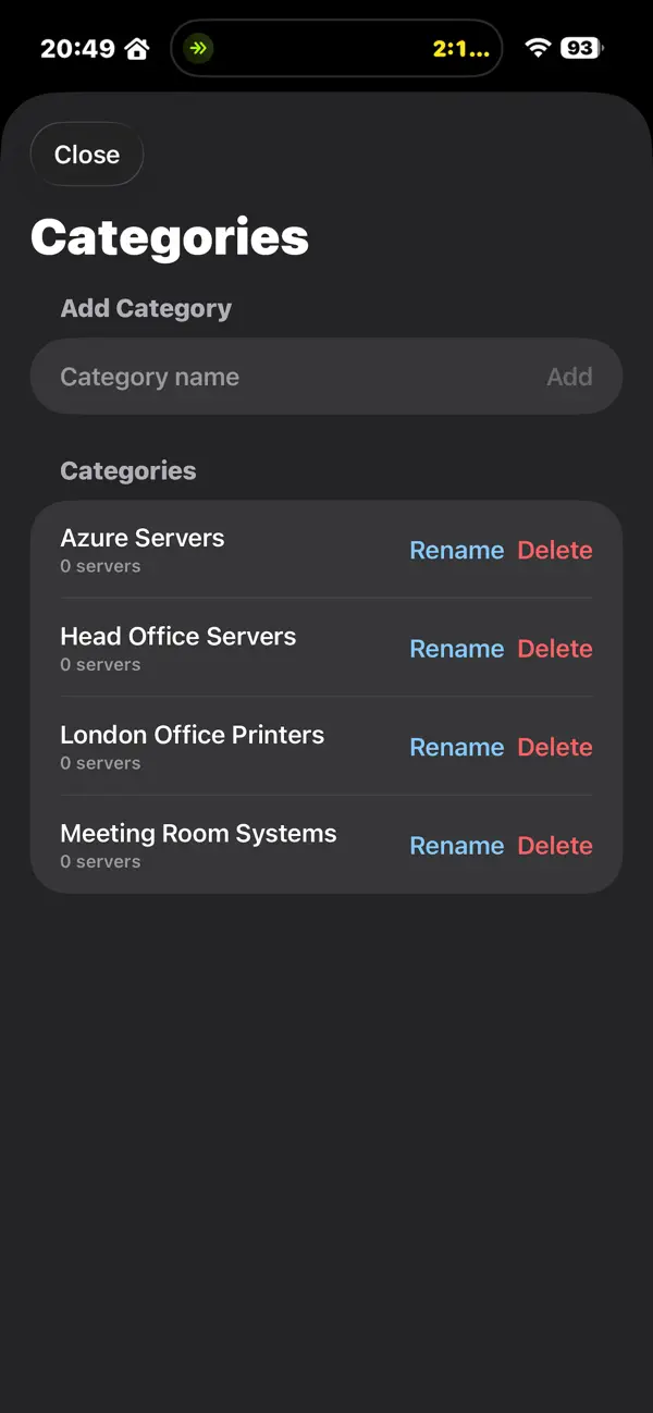#3. Server Checker (iOS) Ved: Clint Yarwood