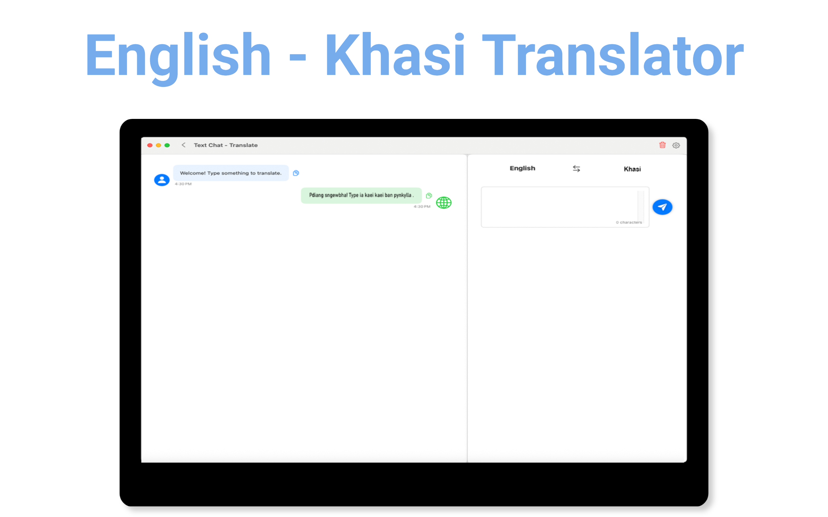 English - Khasi Translator