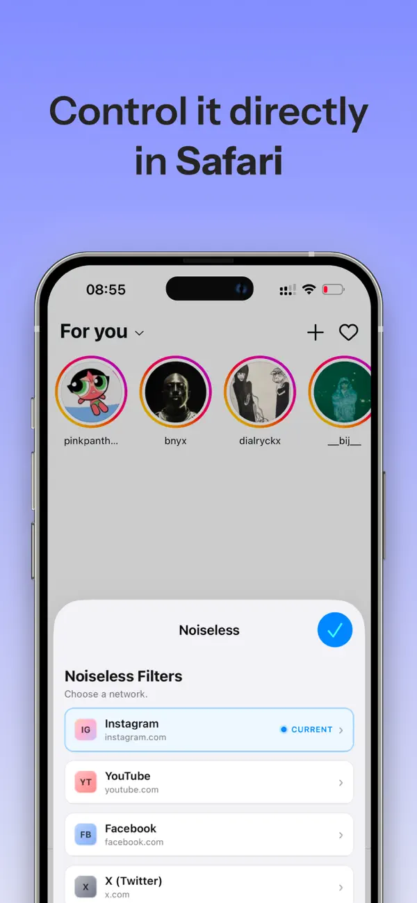 Screenshot #3 pour Noiseless: Hide Distractions