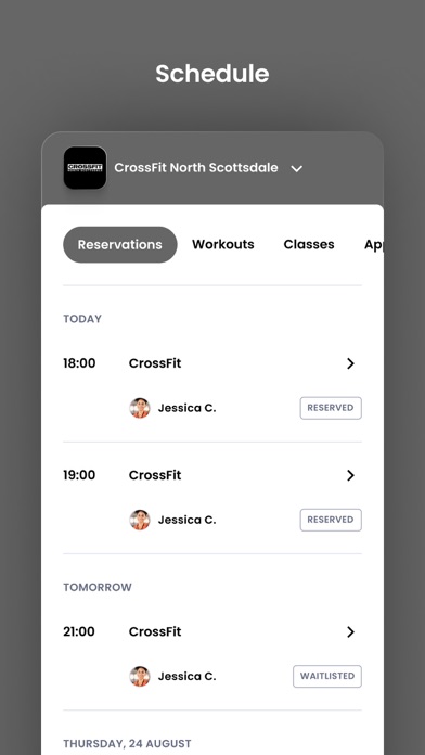 CrossFit North Scottsdale Screenshot 4 - AppWisp.com CrossFit North Scottsdale Screenshot 4 - AppWisp.com