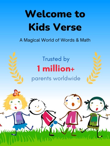 KidsVerse - Words & Math Game iPad screenshot