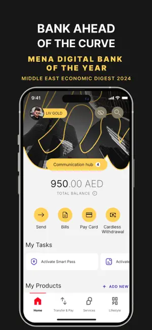Liv X - Mobile Banking App iPhone screenshot 1
