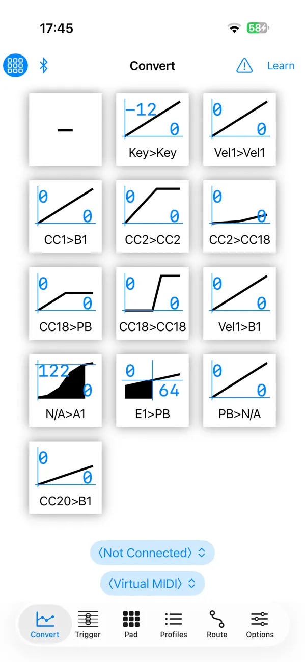 Screenshot #1 pour KQ MIDI Modulate