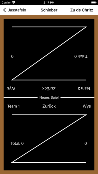 Jasstafeln Screenshot