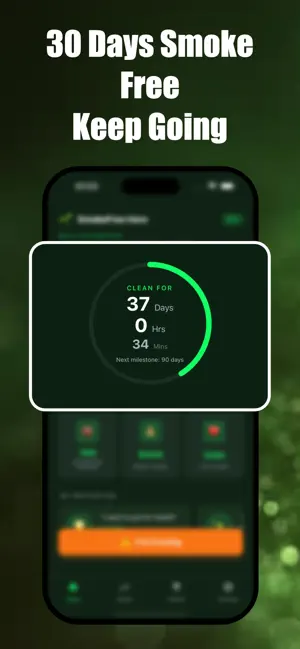 SmokeFree Hero: Quit Smoking screenshot 1