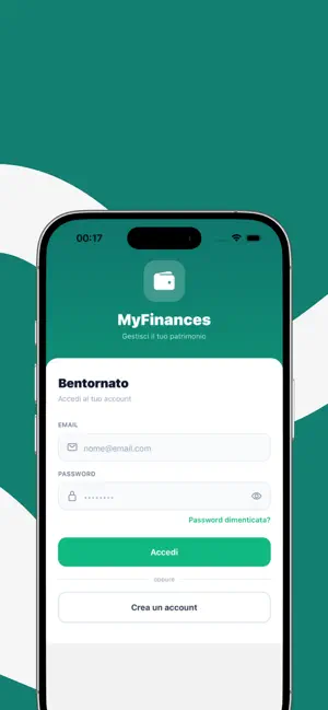 MyFinances screenshot 1