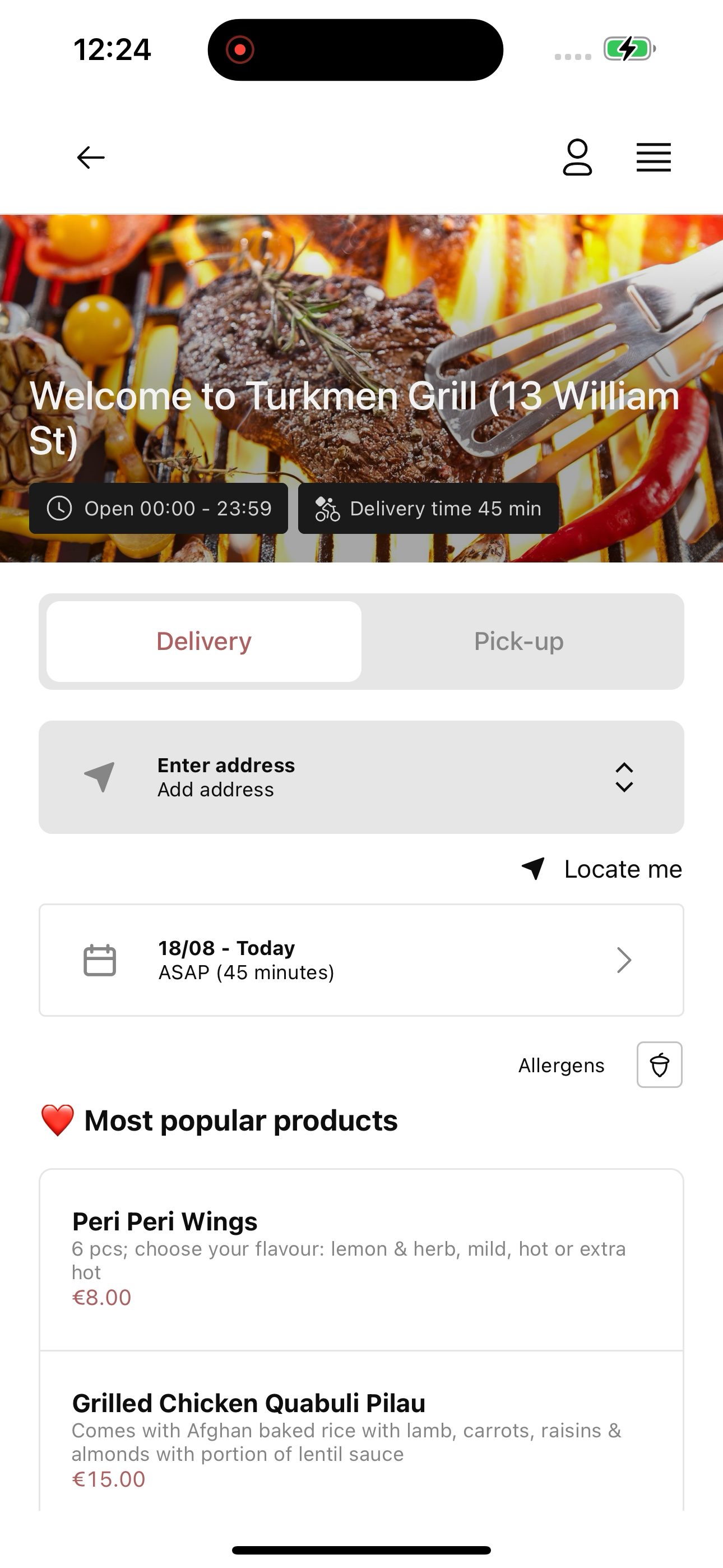 Turkmen Grill Limerick IE screenshot 5
