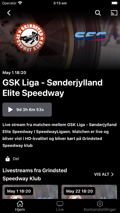 SpeedwayLigaen Play Screenshot