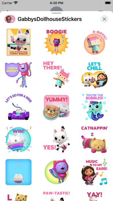 Screenshot #3 pour Gabby's Dollhouse Stickers