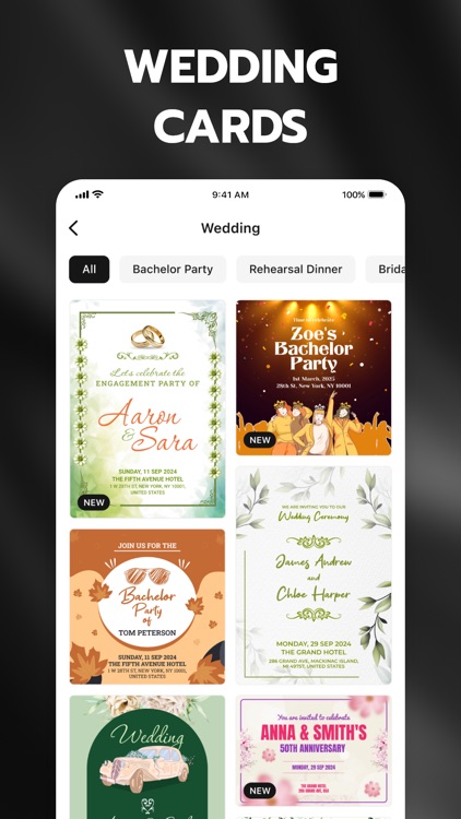 Paper-free: Invitation Maker screenshot-3