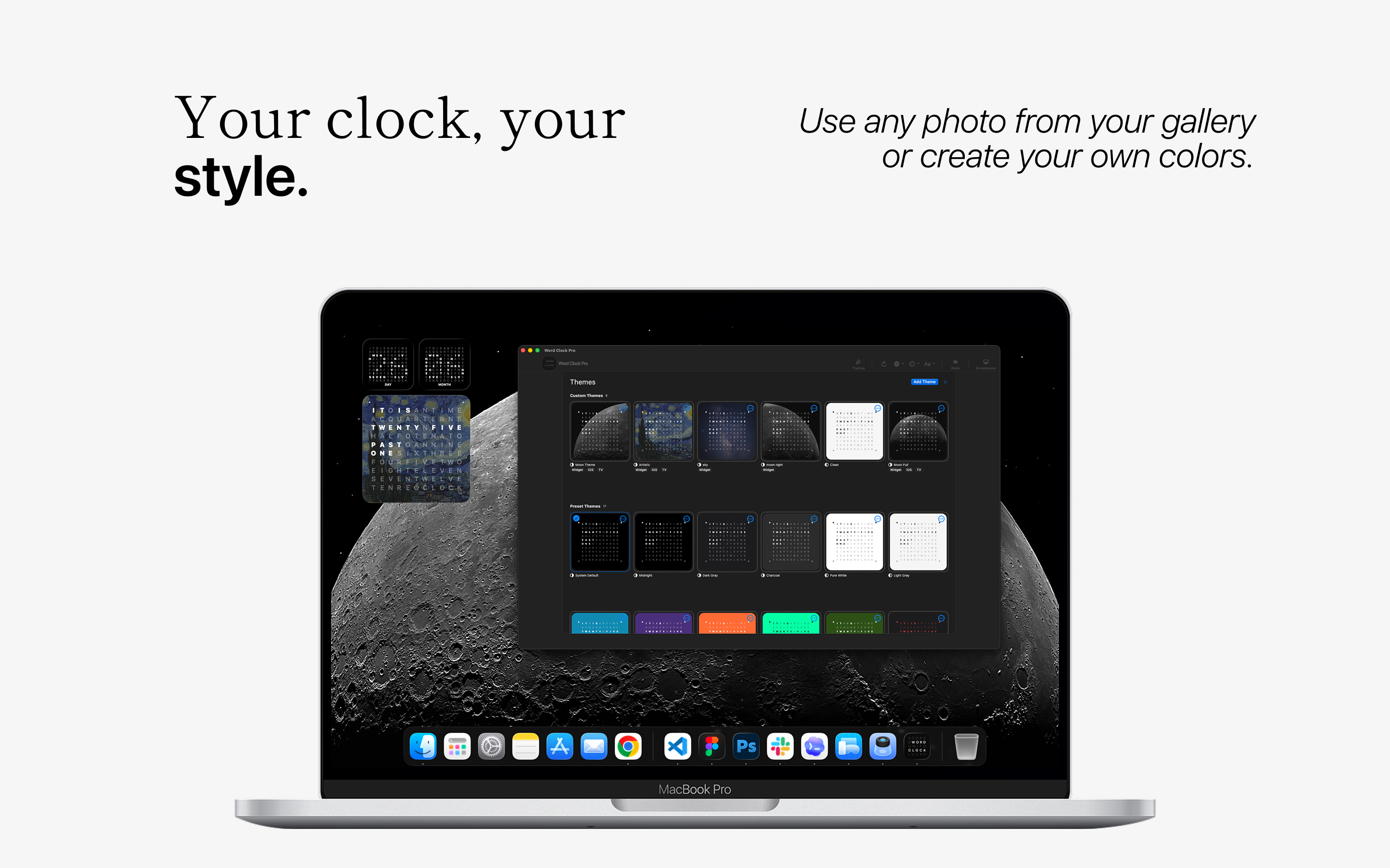Word Clock Pro: Widget screenshot 17