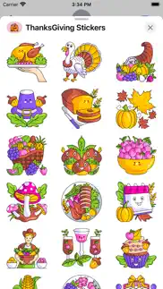 thanksgiving stickers pack app problems & solutions and troubleshooting guide - 1