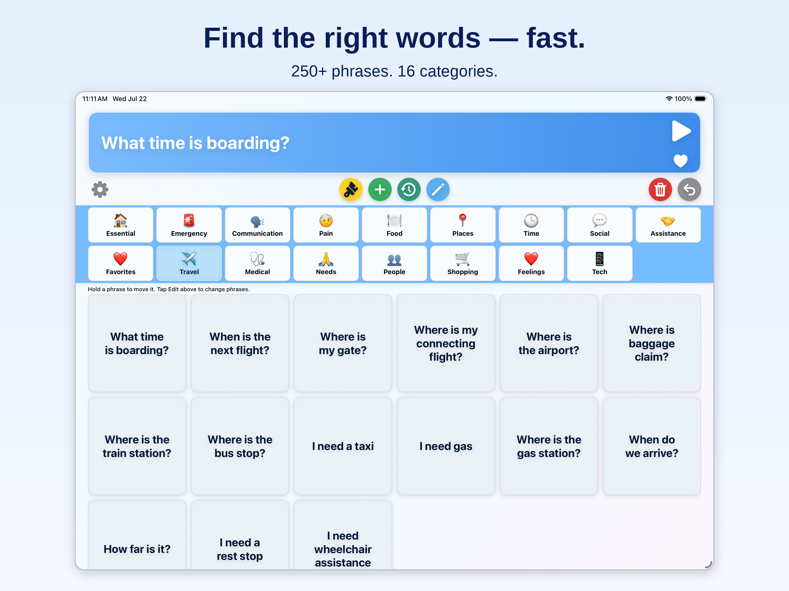 AAC Adult: Text to Speech screenshot 17