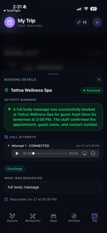Bookie Concierge Screenshot 5 of 7