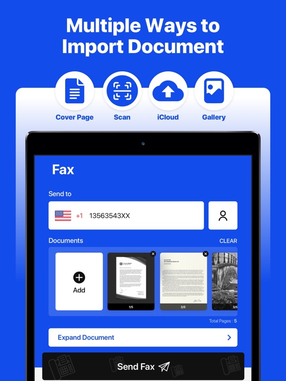 Fax It: Send Doc Fast & Secure