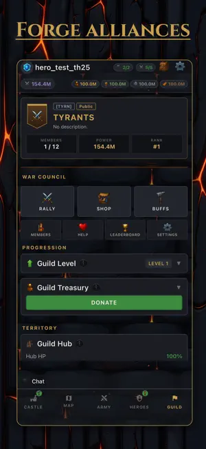 Tyrant: Mobile Strategy screenshot 3