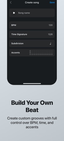 Metronome - BPM Counter iPhone screenshot