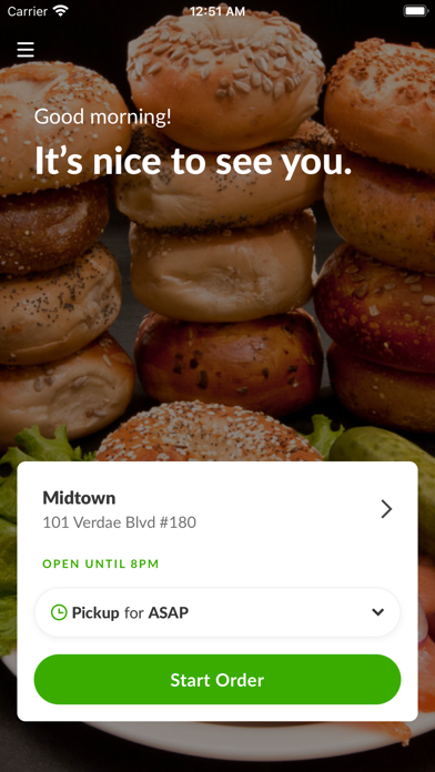 Greenfield's Bagels & Deli iPhone screenshot 2 - Food & Drink app