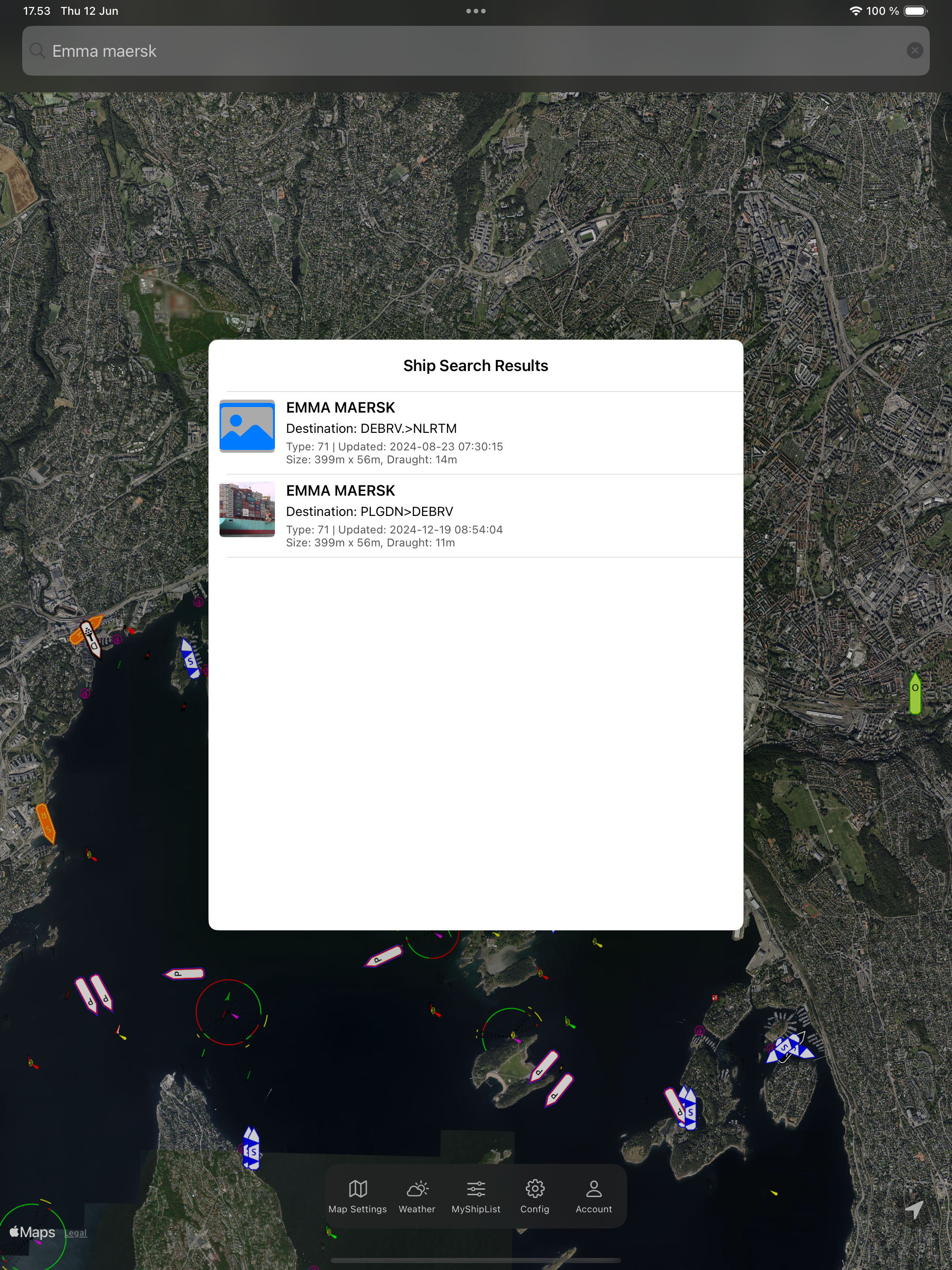 Seawatch24.com Marine Traffic