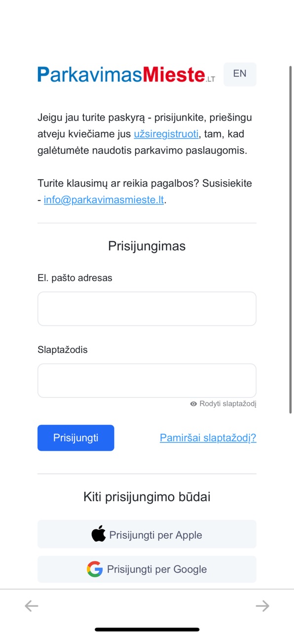 iPhone screenshot