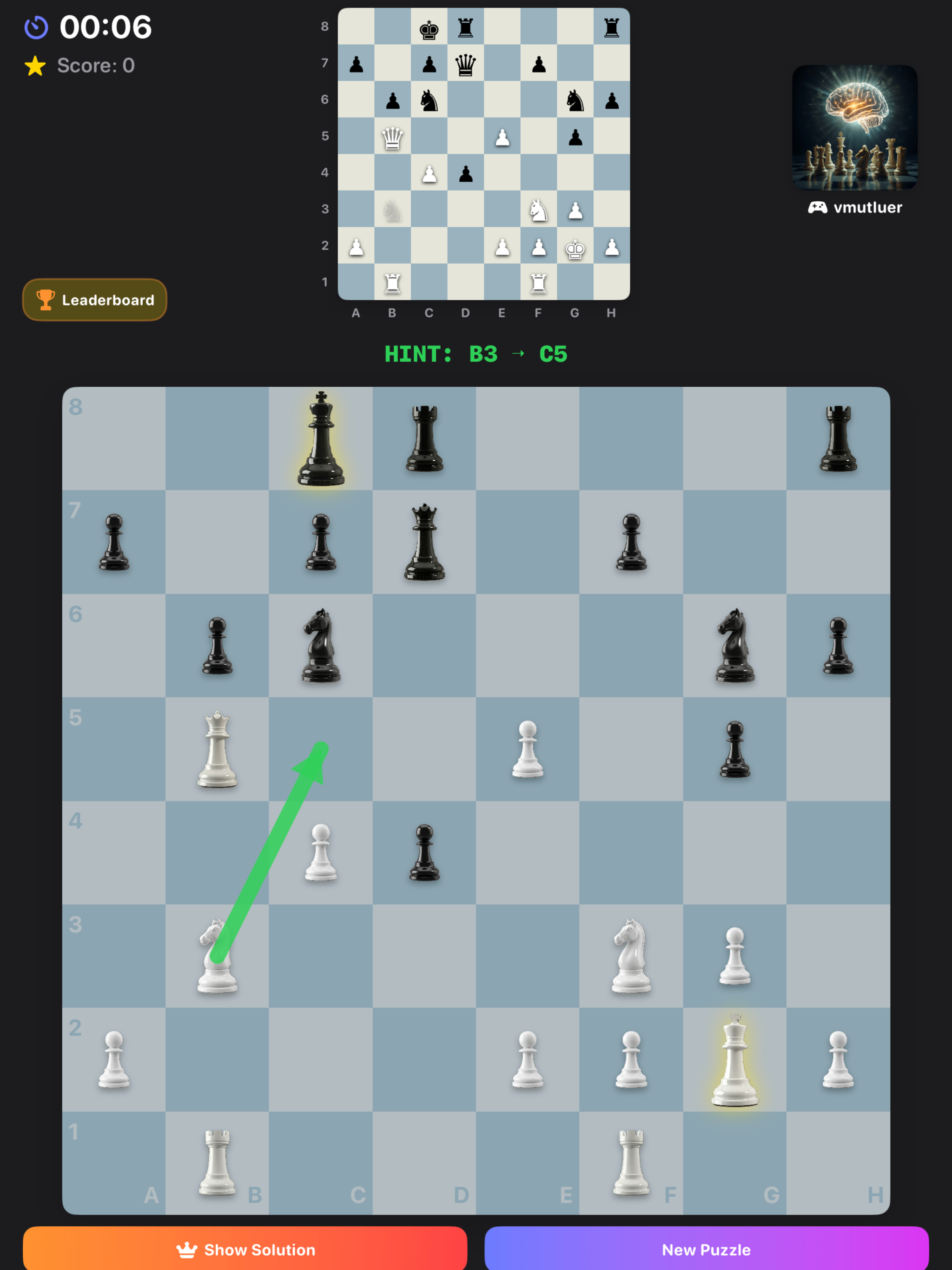 Mindful Chess: Chess Puzzles screenshot 15