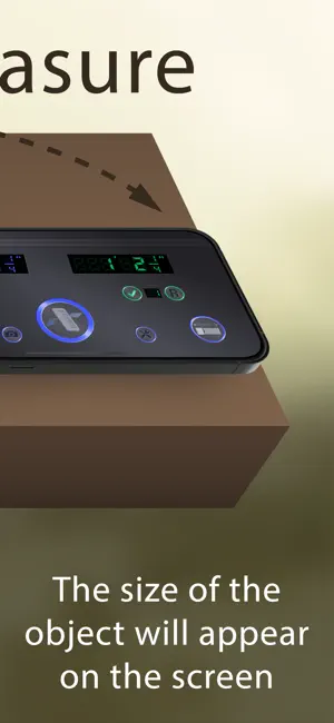 Flying Ruler: 3D Tape Measure screenshot 3
