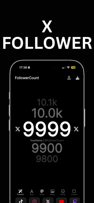 FollowerCount - Social Tracker screenshot 4