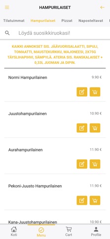 Tesomangrilli 14 Tampere screenshot