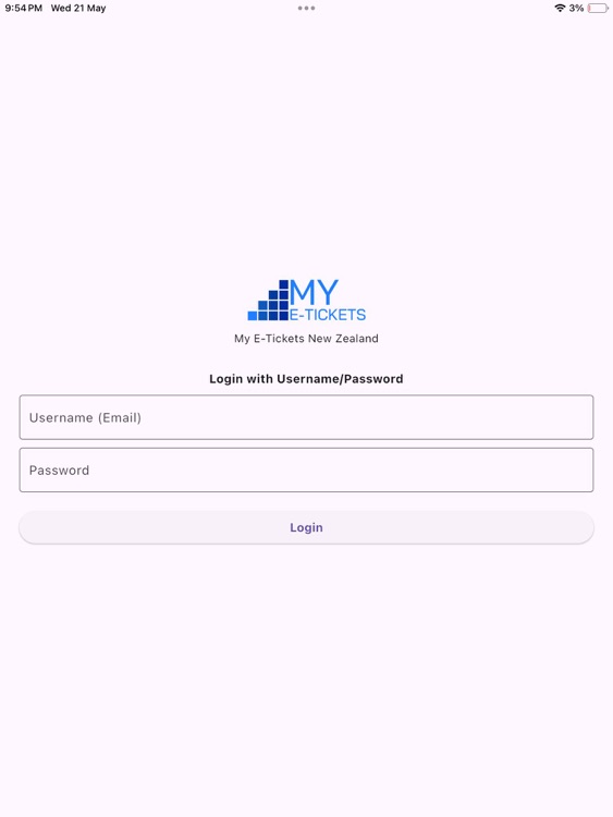 My E-Tickets Scanner