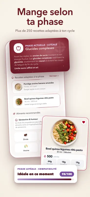 WOMY · Cycle Nutrition Sport screenshot 3 of 9