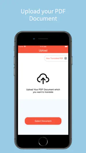 PDF File Translator App screenshot 2