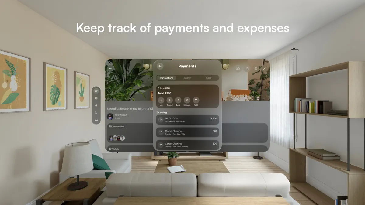 Houseshare AI: Rentals & Bills screenshot 5