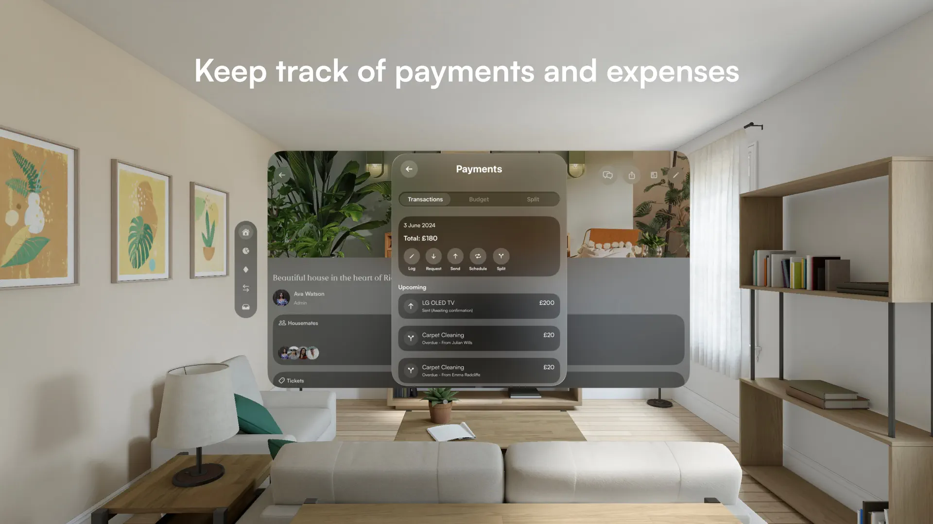 Houseshare AI: Rentals & Bills screenshot 5