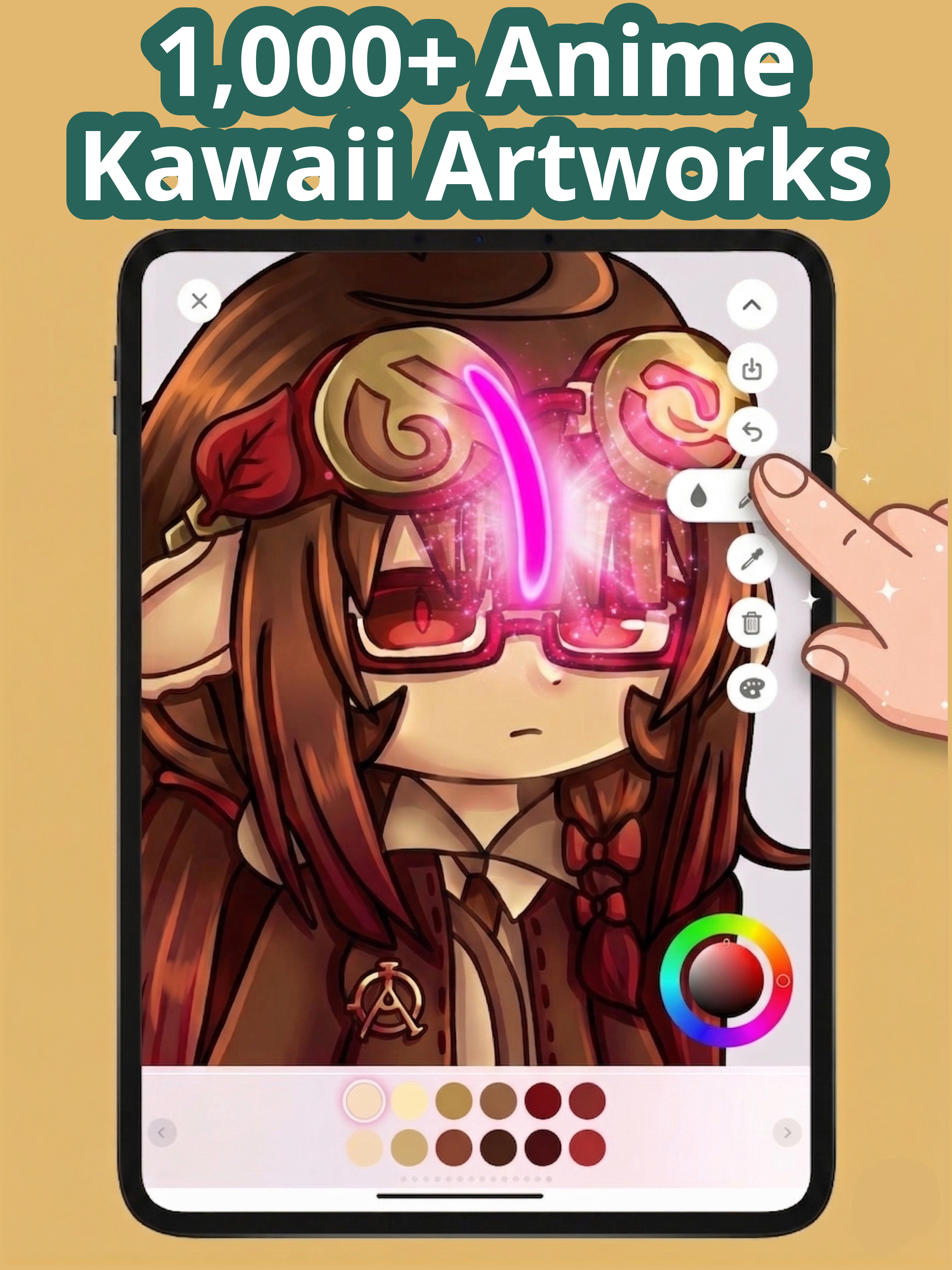 Chibi Coloring Book: Anime Art