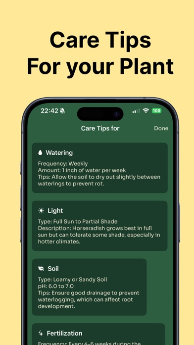 Plant Identifier: Care Tips Screenshot