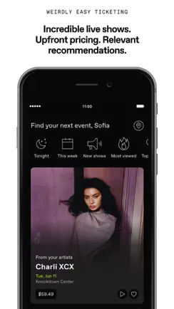 DICE: Live Shows iPhone image 1