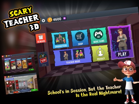 Scary Teacher: Escape Game 3Dのおすすめ画像1