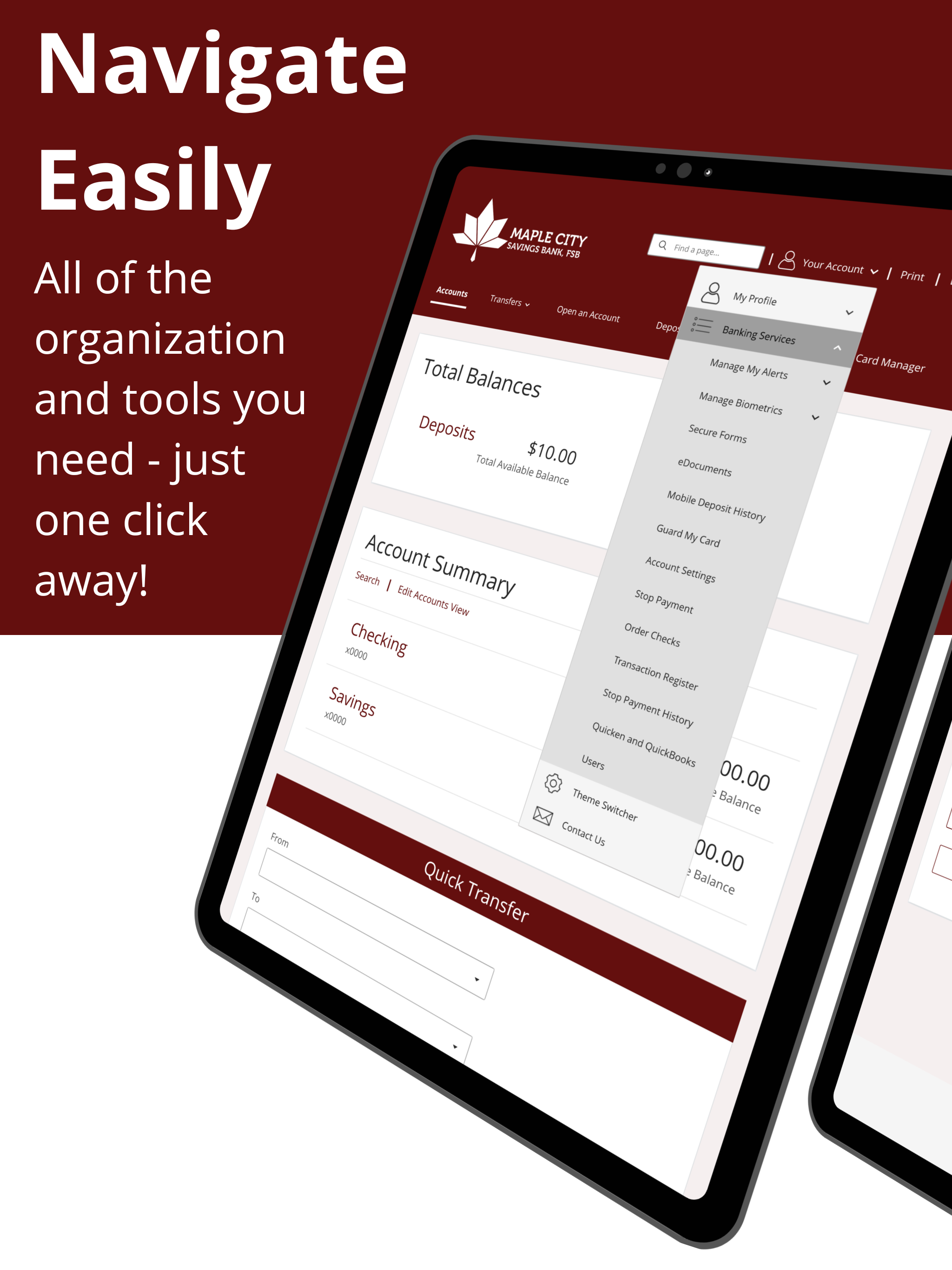 Maple City Savings Mobile screenshot 12