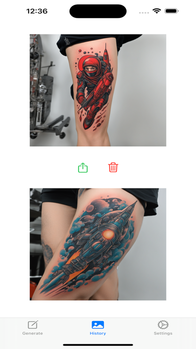 Tattoo AI : AI Tattoo  Design Screenshot