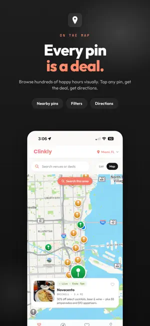 Clinkly- Discover Happy Hours screenshot 4